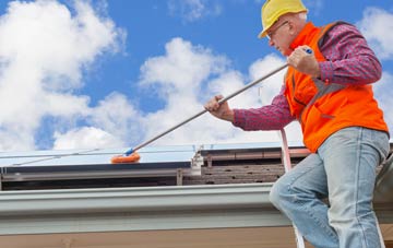 Heaviley soft wash roof cleaning