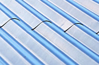Heaviley corrugated roofing